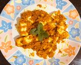 A picture of step 2 of Paneer tikka masala.