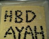 Foto langkah ke 3 dari resep Bolu tape keju (kue ultah simple).