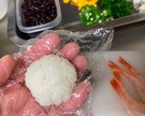 A picture of step 3 of Temari Sushi🌈.