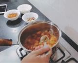 A picture of step 3 of Aloo Bukhara Chutney Recipe 😋.