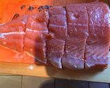 Isteni mézes-fokhagymás lazac recept fázis 3 fotója