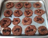 Foto langkah ke 4 dari resep Rolled Oat Chocolate Cookies cocok u/ diet -tanpa telur & tepung.
