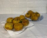 Foto del paso 7 de la receta: Bombas de papa con jamón y queso 🥔