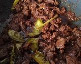 Gambar langkah 7 resipi Daging Kerbau Masak Dendeng.