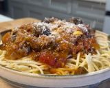 A picture of step 8 of Spaghetti Meat Sauce (Vietnamese Fusion) | Mì Spaghetti Theo Vị Việt Nam.