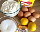 Une image de l'étape 1 de Gâteau au fromage blanc allégé et citron.