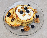 Foto del paso 8 de la receta: 🥞🫐Hotcakes de harina de coco, coco rallado y arándanos 🫐🥞Sin azúcar ni edulcorantes