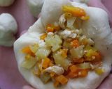 Foto langkah ke 8 dari resep Bakpao Isi Sayur.