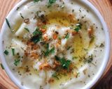 Hình bước làm 3 của món Bông Cải Nghiền Bơ Tỏi (Garlic Butter Mashed Cauliflower)