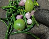 Foto langkah ke 2 dari resep Sambal Cabe Ijo Padang.
