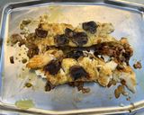Une image de l'étape 12 de Filets de flétan gratinés à la truffe noire et pesto.