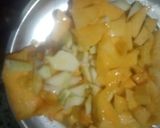 A picture of step 1 of Mango frooty.