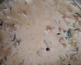 Tejszínes-zöldséges-csirkés spagetti recept fázis 4 fotója
