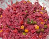 A picture of step 5 of Pink Vermicelli Upma.