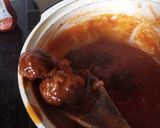 A picture of step 5 of Spaghetti and meatballs.