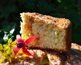 Foto del paso 5 de la receta: Torta de naranja con bagazo de coco y dulce de leche❤