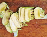 Foto del paso 13 de la receta: Tortilla de bacalao con pimiento rojo y alcachofas