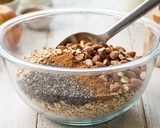 A picture of step 1 of 10-Minute Recipe: Apple Cinnamon Overnight Oats.