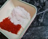 A picture of step 4 of Sohanjna alu matar(Indian horseradish with potato and peas).
