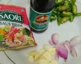 Foto langkah ke 2 dari resep Tempe kecap cabe ijo.