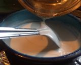 Foto del paso 2 de la receta: Panna cotta de coco con coulis de jamaica y mezcal oaxacaqueño