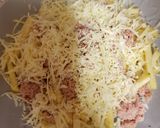 A picture of step 3 of My Tuna, Cheese over Chips with a sweet chilli dip.