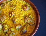 Foto del paso 5 de la receta: Guiso montañés de magro y costillas con arroz meloso 🏔