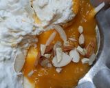 A picture of step 3 of Mango shrikhand.
