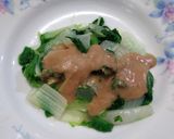碳培芝麻醬拌青菜的食譜步驟3照片