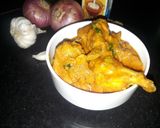A picture of step 5 of Labaabdaar chicken.