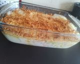Une image de l'étape 14 de Crumble courgettes, chèvre et lardons au MCC.