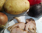 Foto del paso 1 de la receta: Patatas al horno rellenas