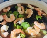 Foto del paso 3 de la receta: Chupe de Camarón con Mejillones!