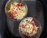 Une image de l'étape 2 de Œuf cocotte à la tomate à l’air fryer.
