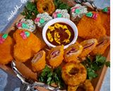 عکس مرحله 3 از دستور کاناپ سوخاری (قلبی شکل)