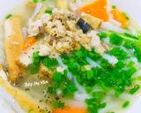 Hình bước làm 9 của món Bánh canh cá cờ, đậu hủ từ cơm nguội, bột gạo, bột năng