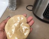 A picture of step 4 of Chappatis/Indian Flat Bread.