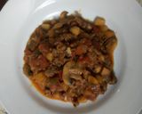 عکس مرحله 4 از دستور خوراک قارچ و گوشت 🙂