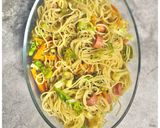 A picture of step 4 of My sausage spaghetti.