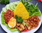 Foto langkah ke 4 dari resep Nasi kuning Samarinda.