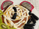 بان كيك 🥞الفاكهة🥝 والكريما