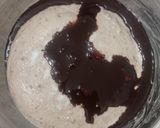 Foto langkah ke 3 dari resep Flaxseeds Double Chocolate Sourdough Bread.