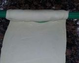 A picture of step 3 of Khoya khaja.