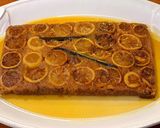 A picture of step 12 of Upside Down Lemon, Maple and Vanilla Pudding with Lemon Maple Butter.