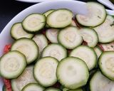 Une image de l'étape 3 de °Gratin de courgettes au thon°.