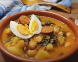 Foto del paso 13 de la receta Potaje de garbanzos con chorizo