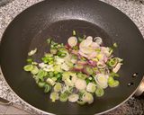 Foto del paso 1 de la receta: Abadejo con salsa light de cebolla de verdeo