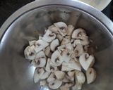 A picture of step 1 of Mushroom Oats.