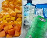 Foto langkah ke 1 dari resep Mix "Orange Fruits" Salad.