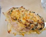 Foto del paso 5 de la receta: Pollo hasselback con espinacas y queso